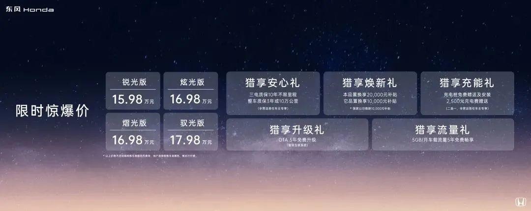 东风honda猎光,给出了正确的“卷”法!