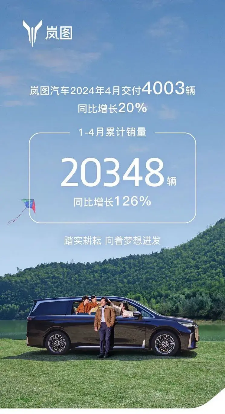 上汽集团1-4月新能源汽车销量28.5万辆